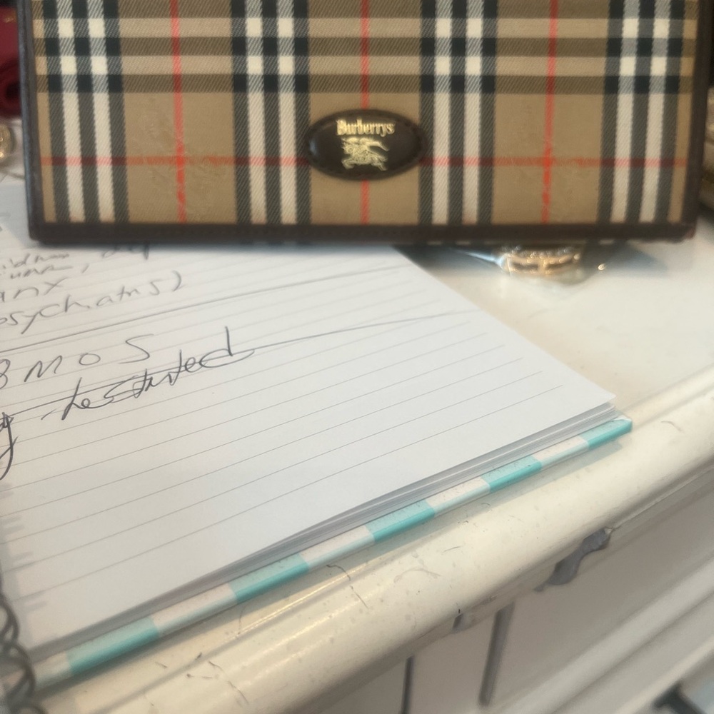 Burberry Plaid Wallet